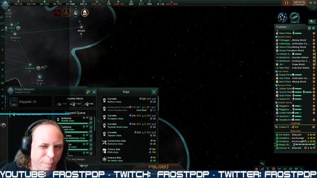 Stellaris: Humanitas 64 - Beggining Our War With The Contingency! смотреть онлайн
