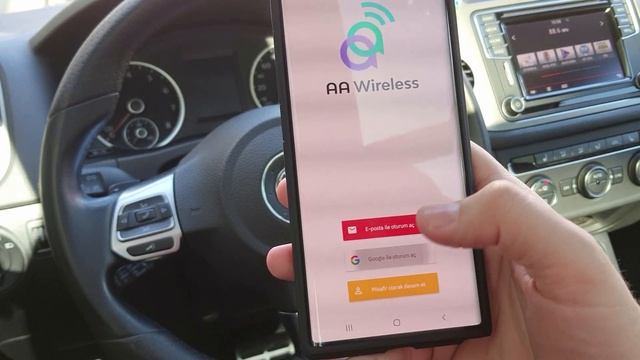 VW Tiguan 5N2 Wireless Android Auto смотреть онлайн