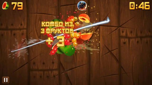 ОБЗОР ИГРЫ "Fruit Ninja". смотреть онлайн