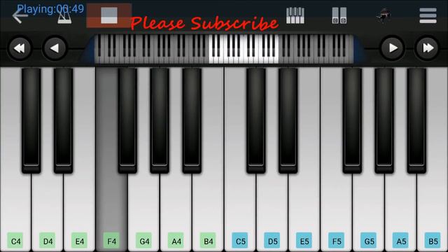 Alan Walker - Faded Easy Mobile Piano Version смотреть онлайн