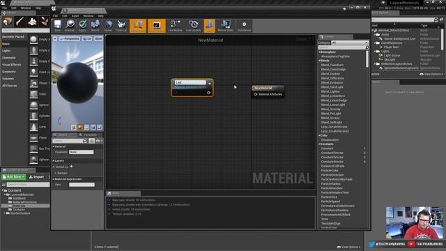 UE4 - 4.19 Layered Materials Setup смотреть онлайн