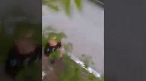 Прыжок с 16 этажа