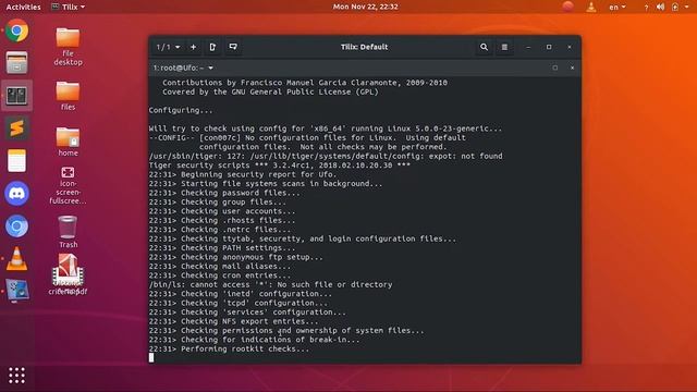 Install tiger on ubuntu - security tools смотреть онлайн