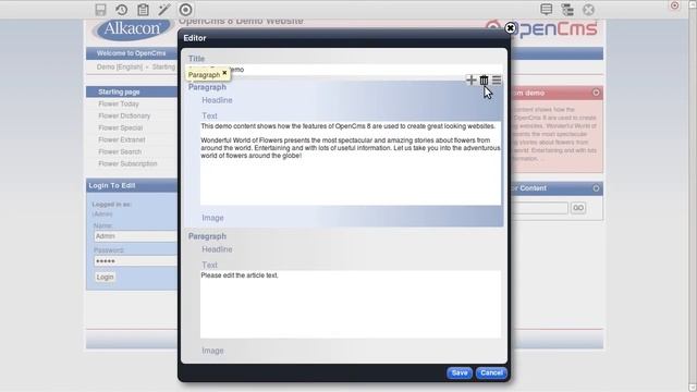 Inline content editing with OpenCms 8.5 смотреть онлайн