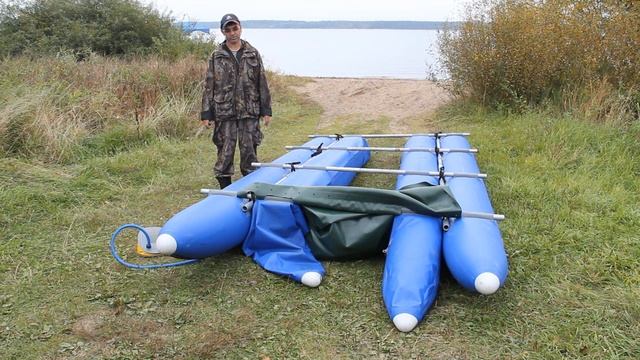 Моторный катамаран Мастеркат К-50. Сборка. смотреть онлайн