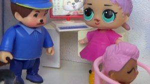 КУКЛЫ ЛОЛ СЮРПРИЗ МУЛЬТИКИ! СБЕЖАЛА ИЗ САДИКА. Семейка ЛОЛ мультики #lol surprise #doll