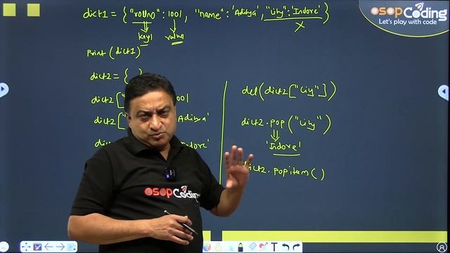 #Lecture 57 - Python Dictionary data type | Key/Value Mapping | Dictionary Functions | Python смотреть онлайн