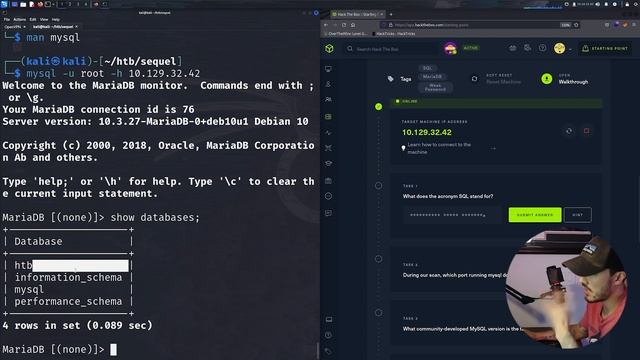 Hack The Box // Sequel смотреть онлайн