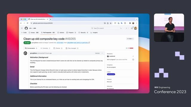 Scott Chacon, Co-Founder of GitHub: Wix Engineering Conference 2023, Keynote смотреть онлайн