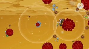 Все боссы Angry Birds Space с озвучкой героев.