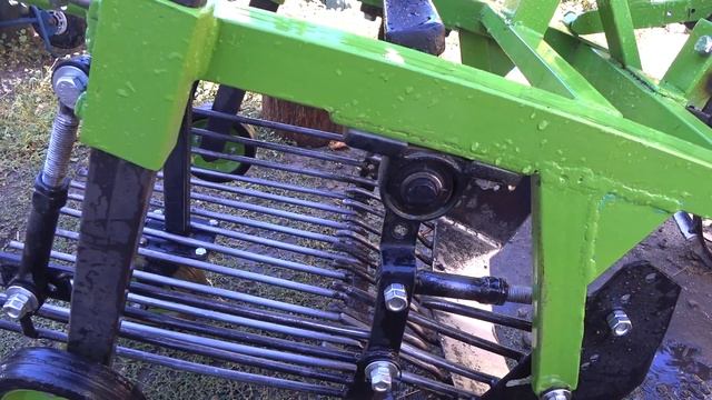 картофелекопалка грохотная в работе смотреть онлайн