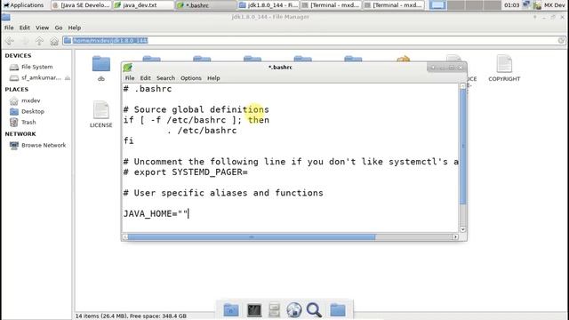 Java development - Set up JAVA_HOME in fedora or ubuntu linux смотреть онлайн