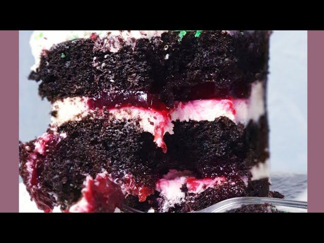 Беспроигрышный вариант вкуса...Вишня, шоколад, сливочный крем, коньячная пропитка