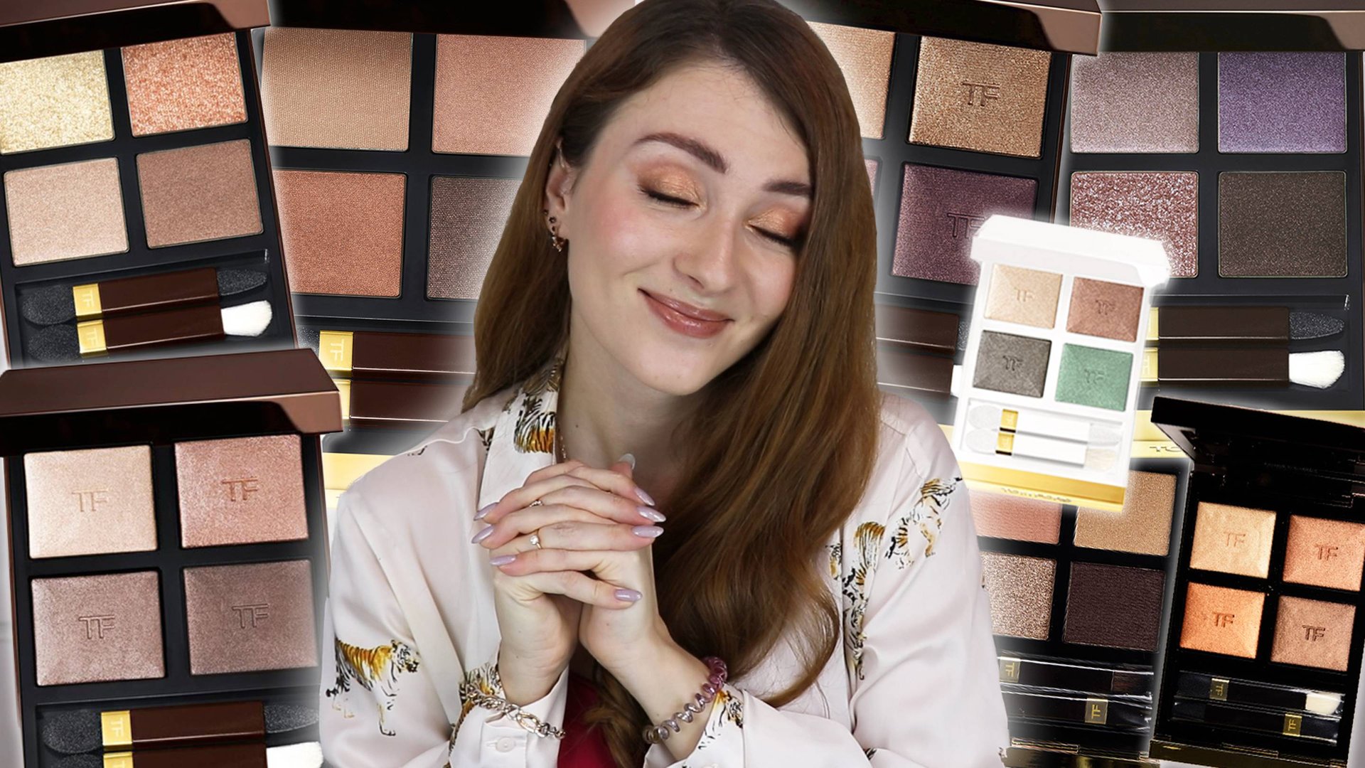 РЕЙТИНГ ПАЛЕТОК ТЕНЕЙ ТОМ ФОРД | Вся моя коллекция теней Tom Ford | Свотчи и макияжи смотреть онлайн