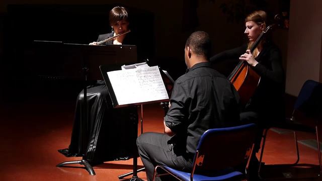 Trio Opus 6 Adagio Tranquillamente by Leslie Mann peformed by NOVO Ensemble смотреть онлайн