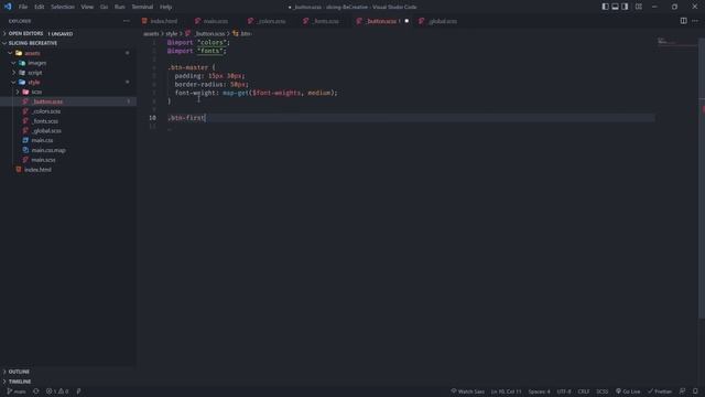 03. Membangun Website Online Course Menggunakan Bootstrap 5 & SASS: Slicing Style guide смотреть онлайн