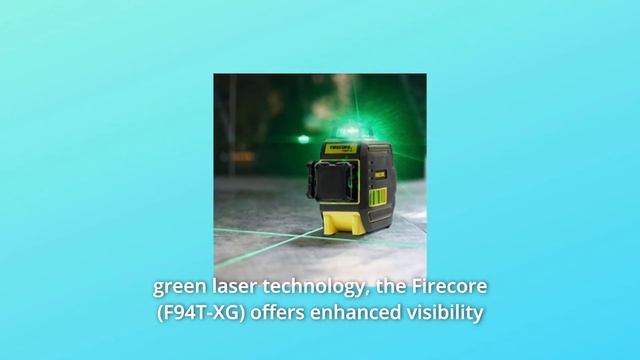 Firecore 3 X 360 Green Laser Level Review смотреть онлайн