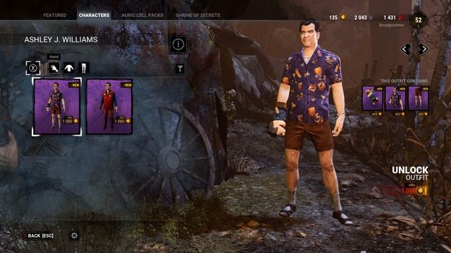 Ash's New GROOVY Perks (Dead by Daylight Survivor Gameplay) смотреть онлайн