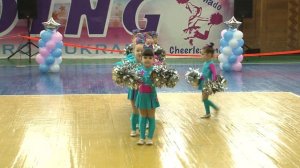 Черлидинг. Фристайл команда Candy малыши (3-5 лет) Днепр. Чемпионат по черлидингу СК Торнадо