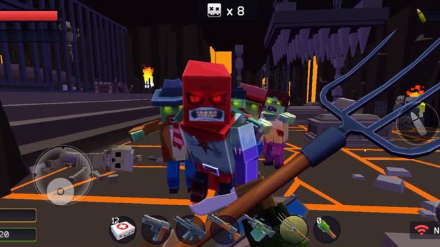 Pixel Combat Zombies Strike | Stable Portal | Hardcore | Dungeon II | Android Gameplay смотреть онлайн