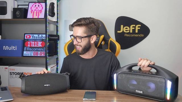 W-KING X10 Vs Tribit STORMBOX BLAST: O Duelo das caixas de som INCRÍVEIS! (Comparativo) смотреть онлайн