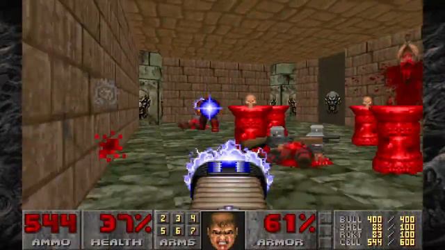 DOOM 2 PS4 Invincible chaingunner смотреть онлайн