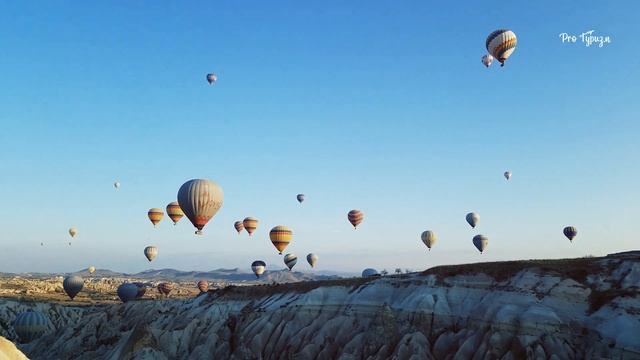 Воздушные шары Каппадокии. Красивые виды. Balloons in Cappadocia. Amazing views смотреть онлайн
