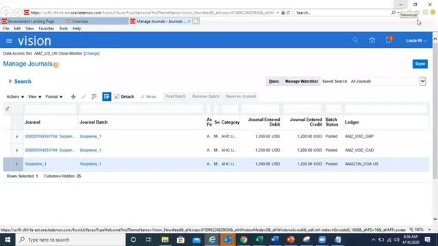 Oracle Fusion Functional - Day 28 FBDI Journal Cross Currency,State and Mixed Reversal Journals смотреть онлайн