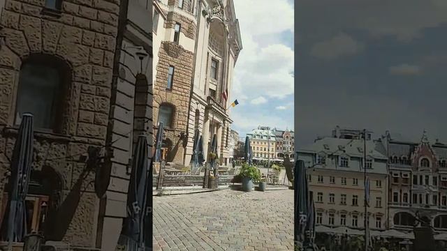На Домской площади.#рига #riga смотреть онлайн