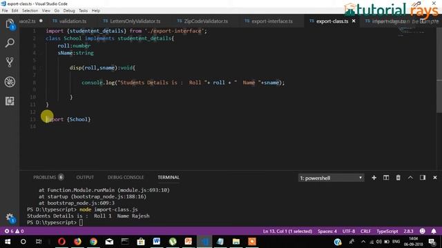 26 Default Export in TypeScript 2019 - Tutorial Rays | By Umar Rahman смотреть онлайн