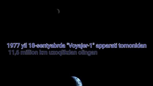 Yerni olis koinotdan olingan sur'atlari