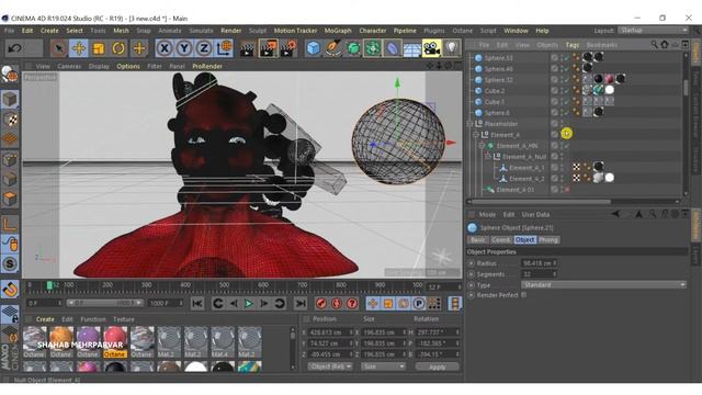 Cinema4D, Octane render & Photoshop I Everyday/Daily render I Speedart смотреть онлайн