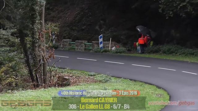 Le Gallen LL G8 - Bernard CAYRIER - HILL CLIMB - 2019 - Turckheim-Trois Epis смотреть онлайн