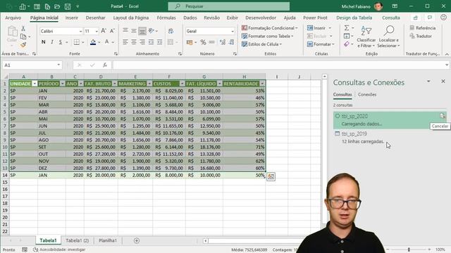 Relatórios no Excel | Como Gerar Tabelas com Power Query no Excel смотреть онлайн