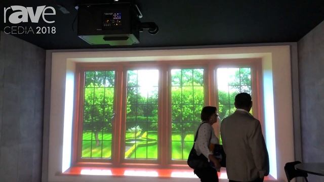 CEDIA 2018: Barco Residential Demos the Wodan 4K Projector with Ultra Short Throw Lens смотреть онлайн