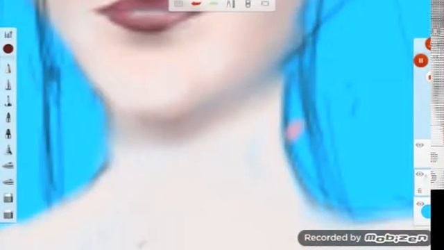 Speed Art: "Черноволосая девушка" смотреть онлайн