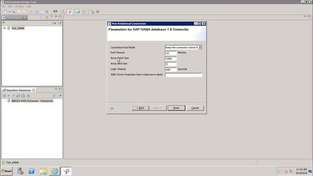SAP HANA BI Development - Creating a Relational Connection смотреть онлайн