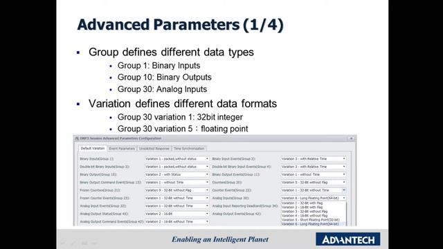 Advantech ISensing E-Learning Video: IRTU Module4- UpperLink Connection