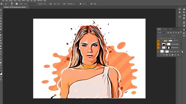 CREA TU AVATAR EN PHOTOSHOP CON 1 CLICK | EFECTO DE CARICATURA EN PS смотреть онлайн