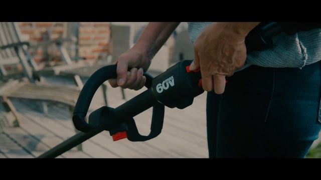 60 Volt Battery Powered Grass Trimmer from Kress #kress #gardening #grasstrimmer смотреть онлайн
