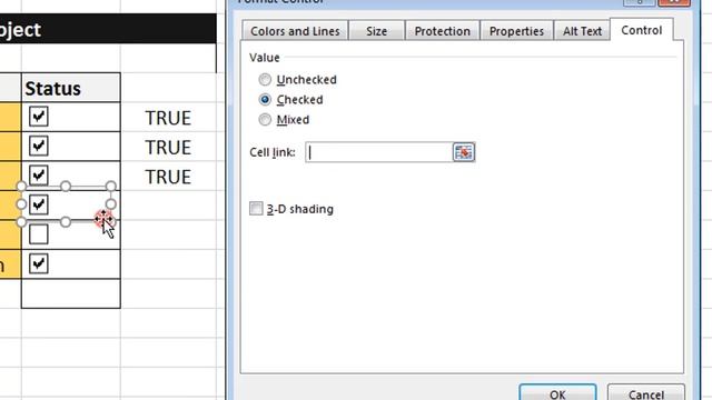How to create an interactive check list in excel смотреть онлайн