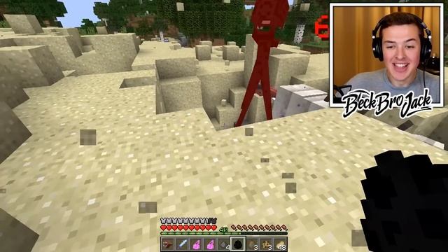 LIFE OF A GIANT DEATH WORM IN MINECRAFT! смотреть онлайн