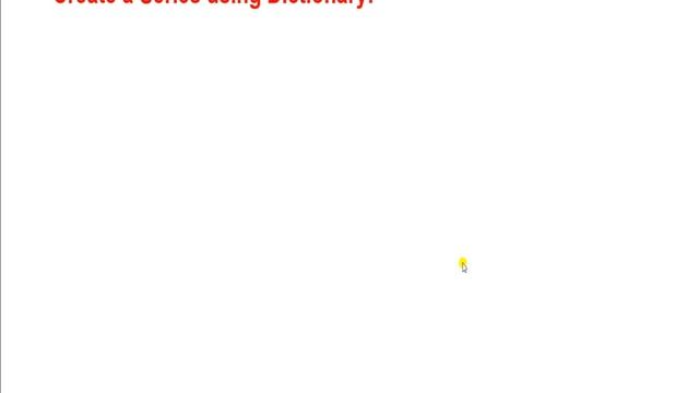 Data Handling in Python Using Series смотреть онлайн