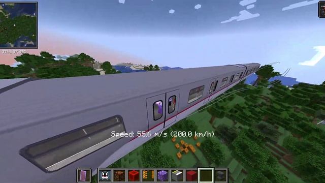 Minecraft  Transit Railway MTR   1 18 2   Singleplayer (far Line)