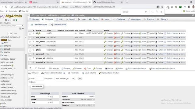 Contact form in PHP MySQL Codeigniter Framework with Admin panel смотреть онлайн