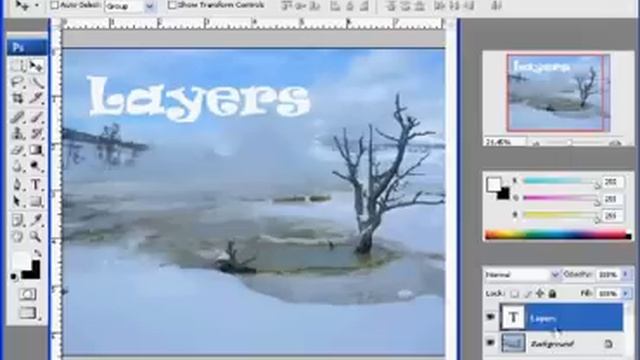 Rasterizing Type in Photoshop смотреть онлайн