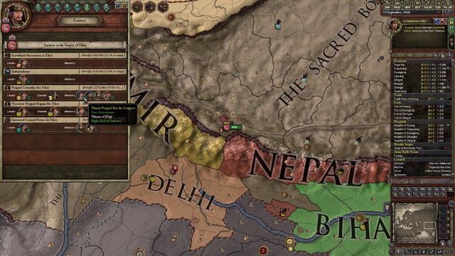 Crusader Kings 2: Holy Fury, Bon Bon Tibet Part 33 смотреть онлайн