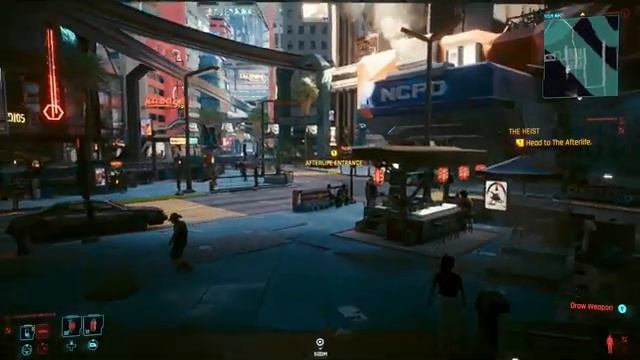 Playing Cyberpunk 2077 On The Xbox One In 2023 смотреть онлайн