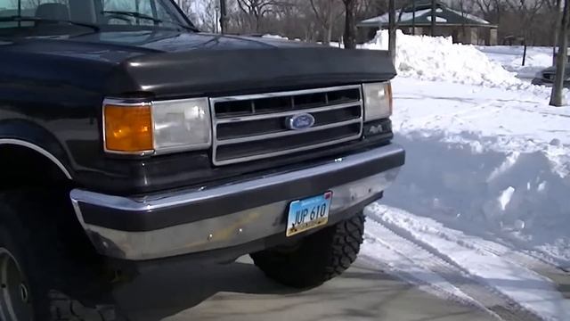 1990 ford F150 4x4 on 35s смотреть онлайн