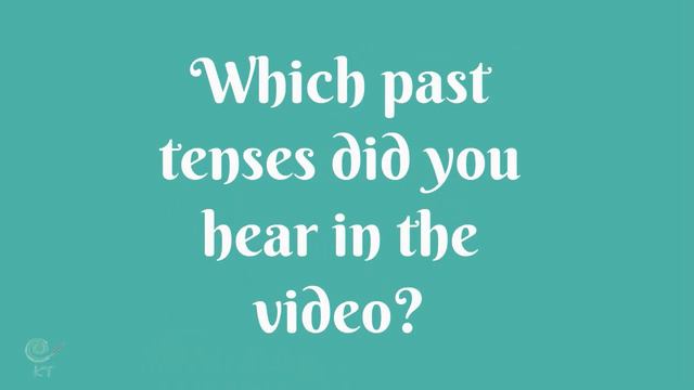 Narrative Tenses смотреть онлайн